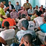 Una de la visita sorpresa realizada por el presidente Danilo Medina en la que escucha a las necesidades de las comunidades