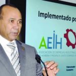 Víctor Castro, presidente de la Asociación de Empresas Industriales de Herrera y Provincia Santo Domingo (AEIH)