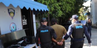 PN y Ministerio Público apresan hombre acusado de estafa electrónica en SDO