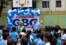 Fundación GBC celebra cumpleaños a 37 niños de la Escuela Madame Germaine en El Millón