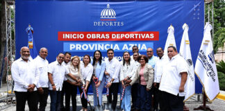 Kelvin Cruz anuncia construcción de cinco techados en Azua