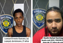 Policía Nacional captura dos presuntos asaltantes de colmadón en Pedro Brand