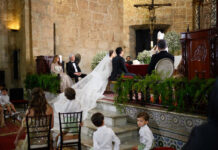 Omar Fernández y Alexia Rubio formalizan ante la iglesia su matrimonio