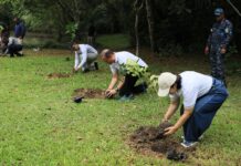 PN se suma a jornada de reforestación en los Humedales del Ozama por Día Mundial del Medio Ambiente
