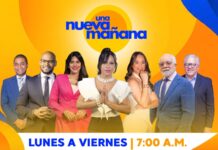 Colombia Alcántara anuncia a Una Nueva Mañana ahora en Teleantillas canal 10