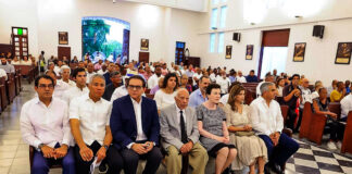 Destacan legado del presidente Antonio Guzmán durante misa por 44 aniversario de su fallecimiento