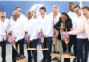 Wellington Arnaud deja iniciados trabajos de construcción del alcantarillado sanitario de Boca Chica