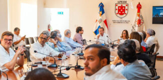 Paliza y RD Vial presentan proyecto de la Autopista del Ámbar a empresarios de Santiago