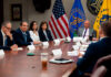 Vicepresidenta Peña y ministro Atallah se reúnen con el secretario de Salud de EE.UU. Robert F. Kennedy Jr.
