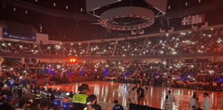 VIDEO: Apagón en la Arena Banreservas en medio de un partido de baloncesto entre RD y Chile