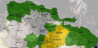 COE eleva a 4 las provincias en alerta amarilla y amplía a 16 en verde