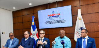 Comité Nacional de Salarios (CNS) aumenta 20 % al salario mínimo de los trabajadores de la construcción