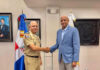 Director del COE visita al ministro de Defensa