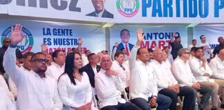 Antonio Marte juramenta nuevas estructuras fortalecen PPG