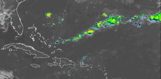 Indomet pronostica aguaceros, tormentas eléctricas y ráfagas de viento por onda tropical y vaguada