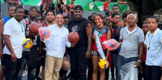 Ludwig Álvarez impulsa el deporte y la juventud con entrega de uniformes y utilería