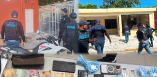 PN golpea el microtráfico en Sabana Perdida con ocupación de drogas y cuatro apresados