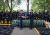 Rodríguez García entrega armamento de alto calibre a unidades tácticas de la Policía Nacional
