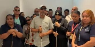 Personas con discapacidad piden al alcalde de Santiago atender solicitud de accesibilidad