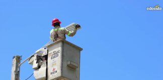 Edeeste invierte más de RD$147 millones en trabajos de iluminación en lo que va de año