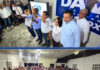 Agustín Burgos juramenta comité de apoyo a David Collado en Constanza