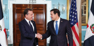 Ito Bisonó y Marco Rubio repasan agenda bilateral entre República Dominicana y Estados Unidos