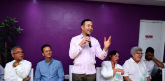 Johnny Pujols se reúne con dirección del PLD en Puerto Plata