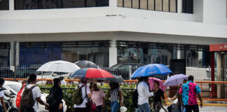 Indomet advierte sobre aguaceros moderados a fuertes con riesgo de inundaciones y crecidas de ríos, arroyos y cañadas