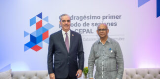 Abinader habla de Haití con el secretario general de la OEA y la expresidenta de Chile, Michelle Bachelet