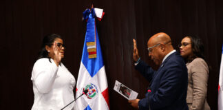 Diputados escogen a Minerva Klaudel Frías Ogando como sustituta del fenecido diputado Jorge Frías