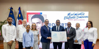 UASD honra a Robert Polanco y a otros dirigentes de la Federación de Estudiantes Dominicanos (FED)